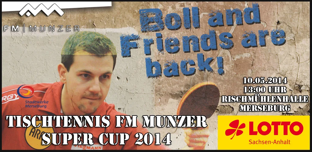 TISCHTENNIS FM  MUNZER - SUPER CUP 2014
